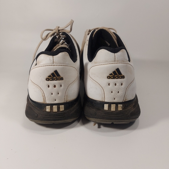 Adidas Powerband Chassis AdiPrene Black White Mens Golf Shoes Size 11.5 - Picture 6 of 12